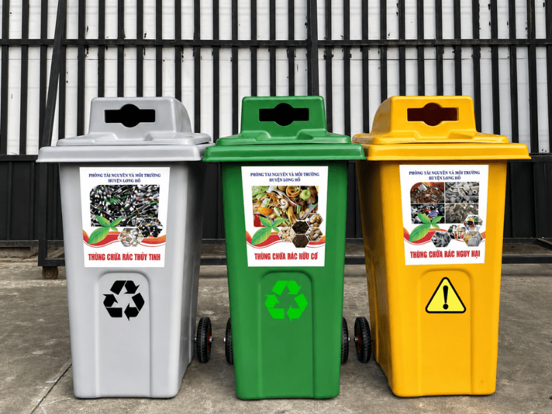 10 Lợi ích của thùng rác công cộng 