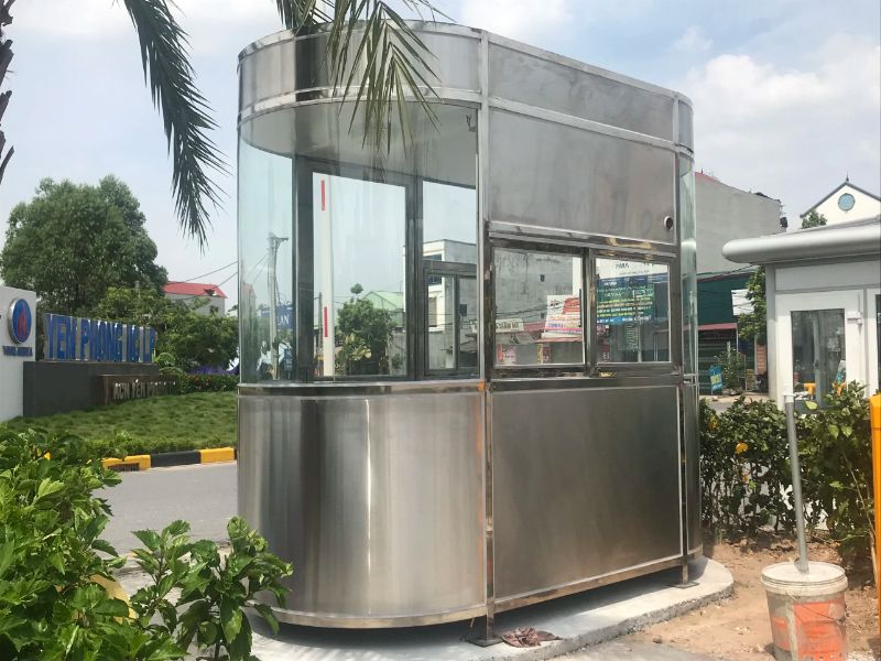 Bốt bảo vệ elip 14 Tiêu chí chọn mua và nghiệm thu bốt gác hình elip chất lượng