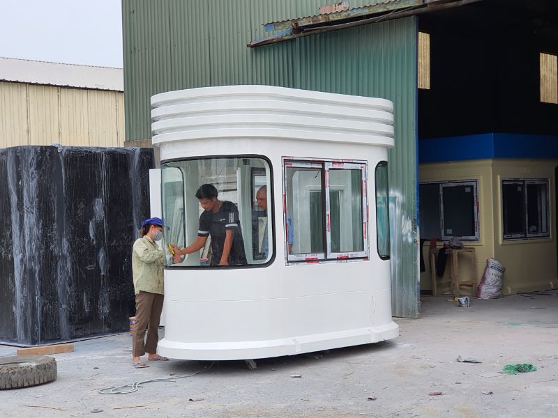 Bốt bảo vệ elip 11 Cabin elip khung thép bọc Composite