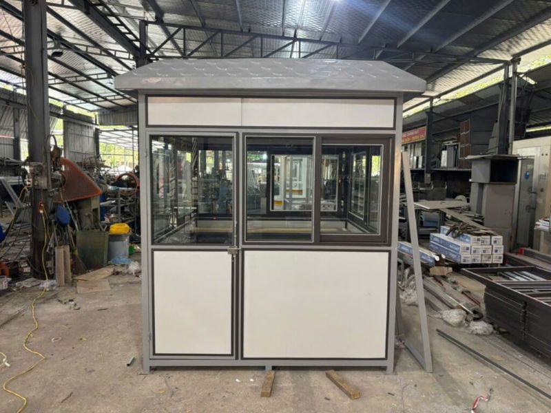 Nhà bảo vệ khung thép bọc Alu