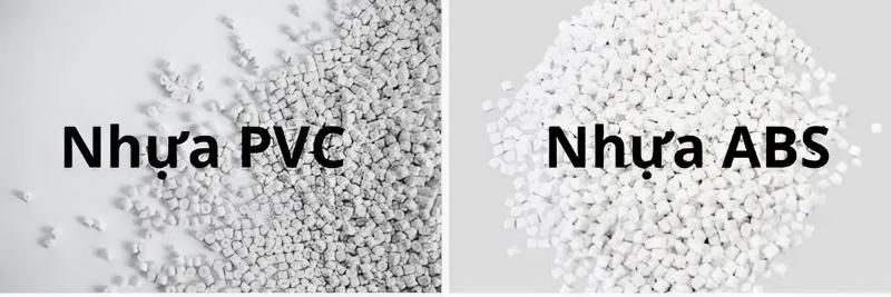Nhựa ABS và nhựa PVC
