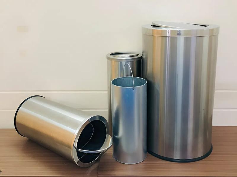 Thùng rác Inox 201 và inox 202  