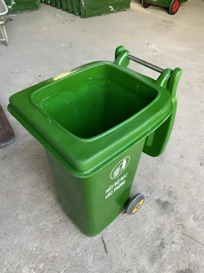 Thùng rác Composite có độ bền cơ học cao, chịu tải tốt