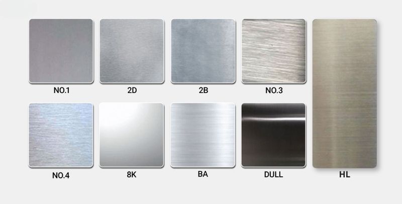 9 loại bề mặt hoàn thiện Inox 304 phổ biến hiện nay