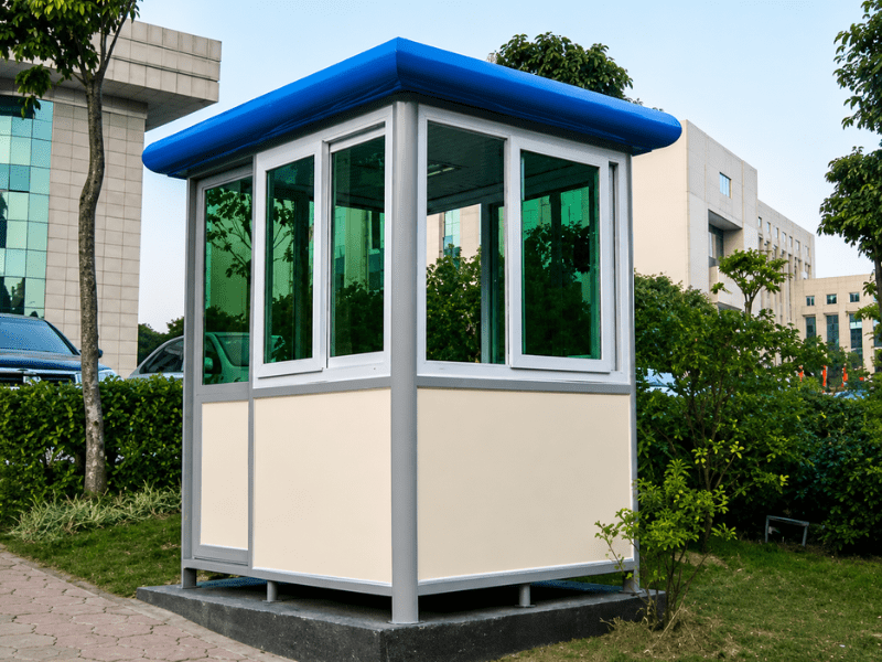 Chốt bảo vệ Khung Thép - Nhôm Kính