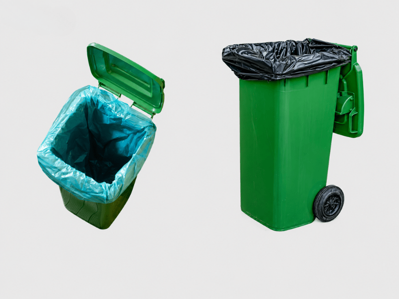 Sử dụng túi lót rác phù hợp