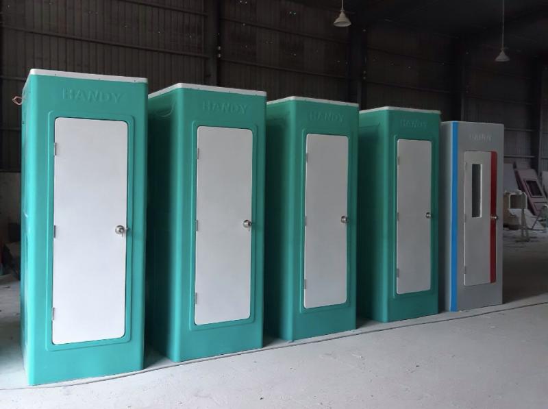 Nhà vệ sinh di động buồng đơn composite
