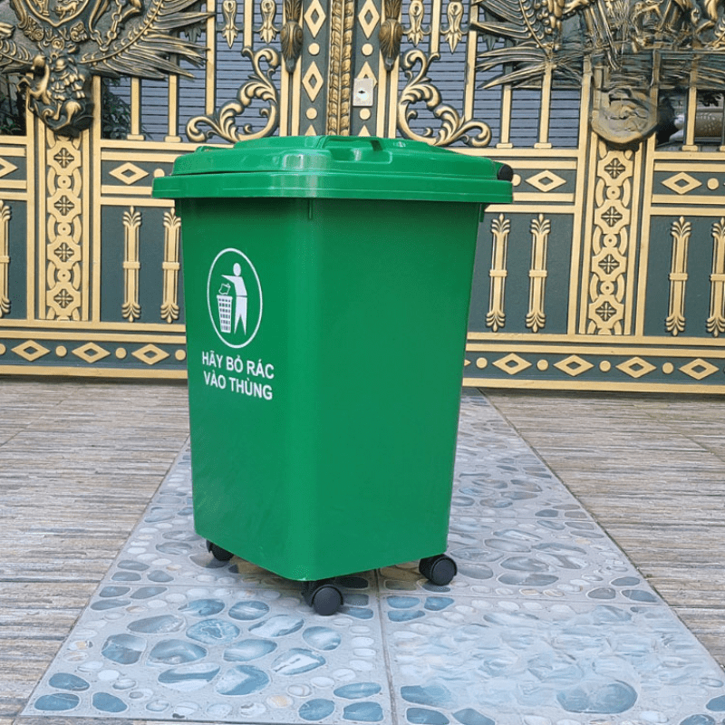 Thùng rác Composite 60L