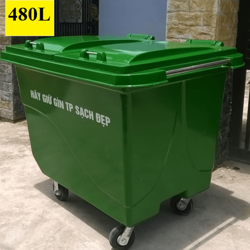 Thùng rác Composite 480L và 660L