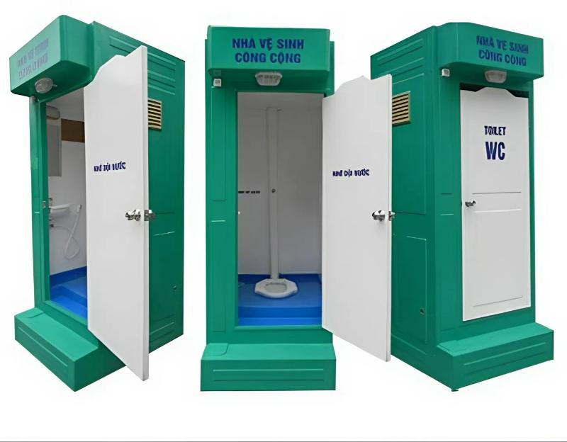 Kinh nghiệm chọn mua và thuê nhà vệ sinh di động chuẩn B2B cho nhà thầu công trình