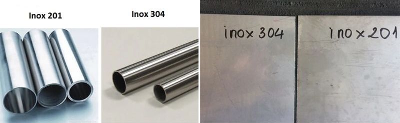 Hướng dẫn cách nhận biết Inox 201 và Inox 304 đơn giản