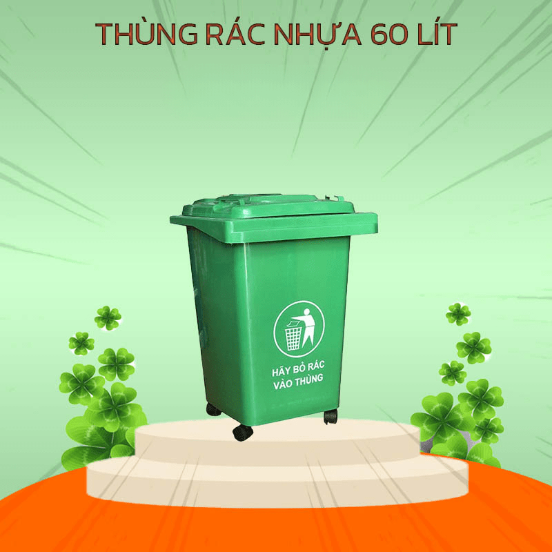 Thùng rác 60 lít là gì? 