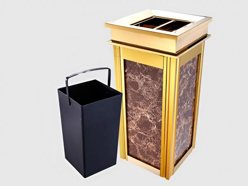 Thùng rác đá hoa cương đẳng cấp