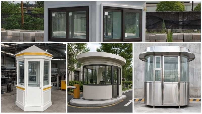 Tổng hợp các mẫu bốt bảo vệ Cao Bằng và cabin an ninh đa dạng thiết kế phù hợp mọi phân khu