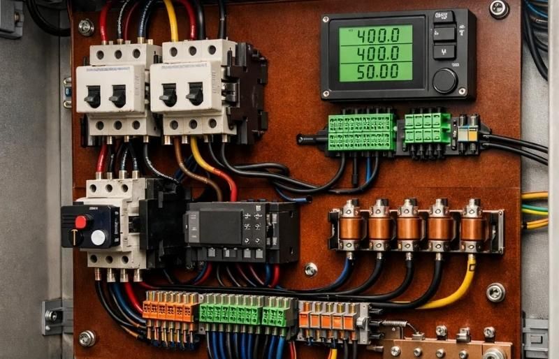 Ứng dụng tấm nhựa Bakelite làm bảng điện và vách ngăn cách điện chống cháy bên trong bốt bảo vệ CNC Thành Đạt