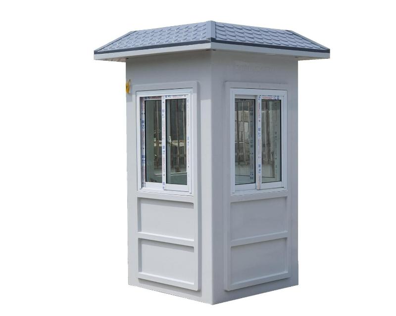 Mẫu bốt bảo vệ tây ninh thiết kế mái dốc, kiểu dáng nhỏ gọn và chắc chắn
