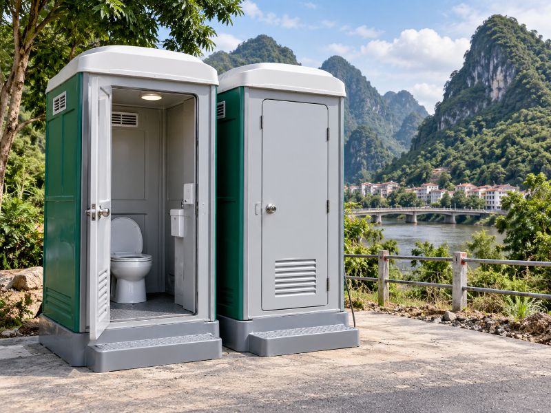 Nhà Vệ Sinh Di Động Lạng Sơn – Bán & Cho Thuê Giá Tốt 1 Nhà vệ sinh di động – Giải pháp vệ sinh linh hoạt, tiện lợi cho các công trình, lễ hội và khu du lịch tại Lạng Sơn.