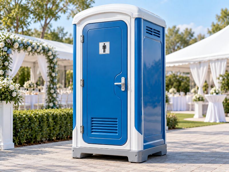 Cabin vệ sinh VIP được trang bị đầy đủ tiện nghi cao cấp, mang lại trải nghiệm sạch sẽ cho các sự kiện quan trọng.