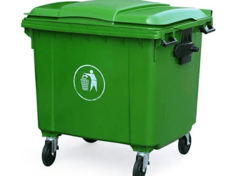 Thông số kỹ thuật chi tiết thùng rác 660 lít