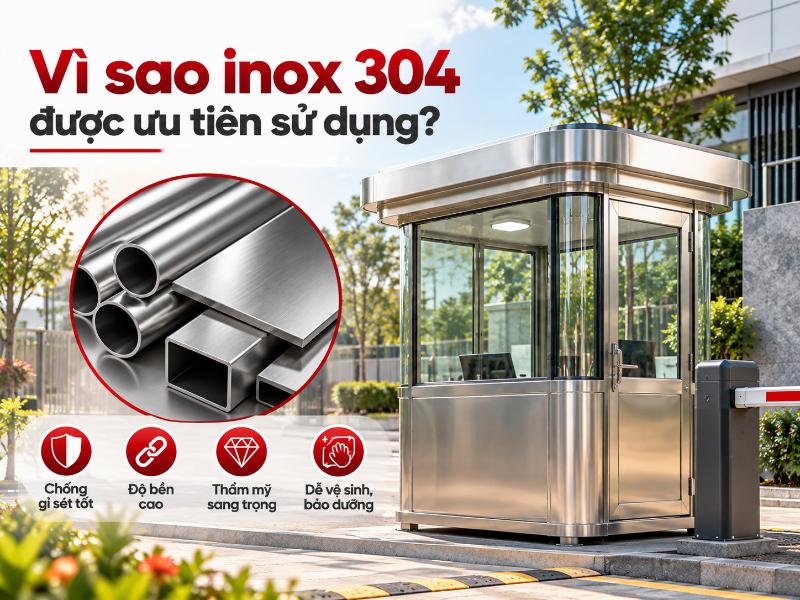 Chất liệu inox 304 cao cấp giúp bốt bảo vệ chống gỉ sét hiệu quả và luôn giữ được bề mặt sáng bóng.
