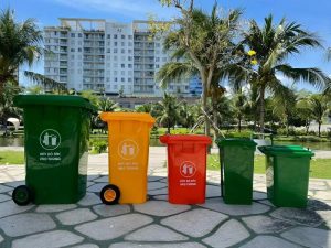 Thùng rác Composite có tuổi thọ lên đến 10 - 20 năm