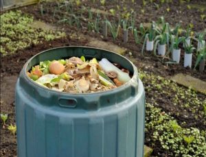 Thùng rác compost biến rác hữu cơ thành phân bón