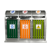 Thùng rác inox 3 ngăn là gì?