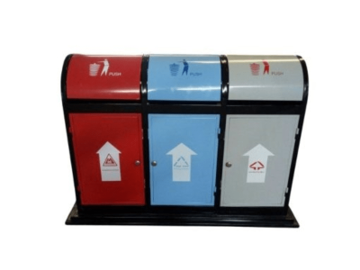 Thùng rác inox 3 ngăn là gì?