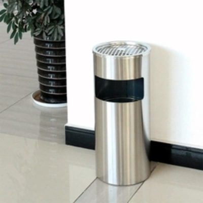 Thùng rác inox gạt tàn