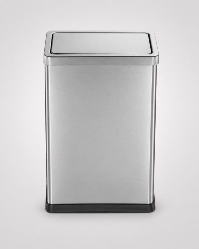 thùng rác inox vuông