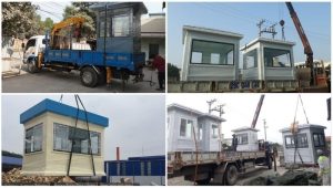 Xưởng sản xuất trực tiếp CNC Thành Đạt hỗ trợ vận chuyển và cẩu hạ thi công bốt bảo vệ tận nơi tại các dự án Cần Thơ