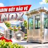 Cabin bốt bảo vệ inox